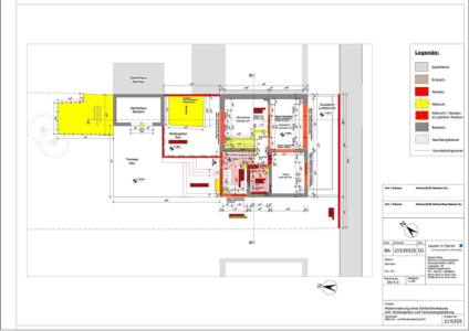 02 Raum In Form  Innenarchitektur Und Architektur  Abbruchplanung Erdgeschoss