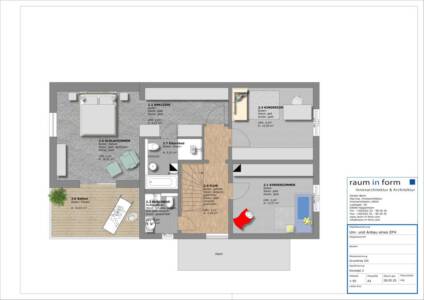 K1024 06OG Raum In Form Innenarchitektur & Architektur Kerstin Bertz Modernisierung Einfamilienhaus