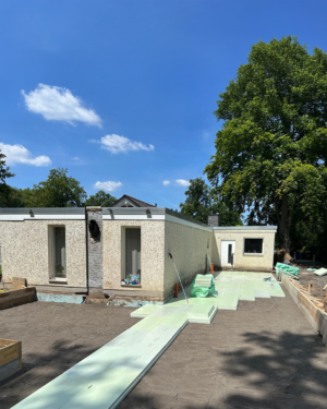 Kerstin Bertz Helmbrecht Baustelle Bodenplattebewaehren Raum In Form