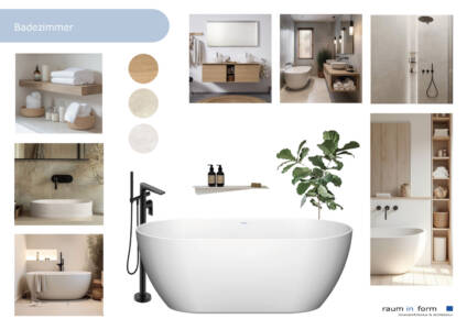 Raum-in-form Kerstin Bertz Helmbrecht Moodboard Badezimmer
