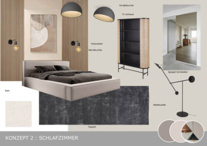 Raum-in-form Kerstin Bertz Helmbrecht Moodboard Konzept 2 Schlafzimmer