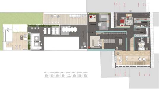 Raum In Form- Innenarchitektur & Architektur Kerstin Bertz-Helmbrecht Konzeptplanungen Tabakscheune (10) Grundriss OG Variante 02