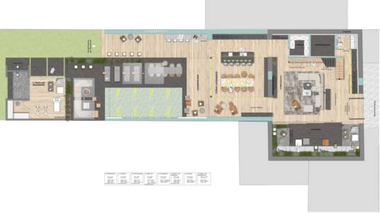 Raum In Form- Innenarchitektur & Architektur Kerstin Bertz-Helmbrecht Konzeptplanungen Tabakscheune (6) Grundriss EG Variante 01