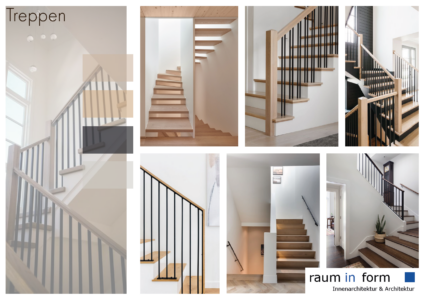Raum In Form- Innenarchitektur& Architektur Kerstin Bertz Helmbrecht Moodboard Treppen