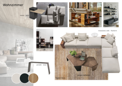 Raum In Form Innenarchitektur & Architektur Modernisierung Anwesen Raum Aschaffenburg Moodboard 1
