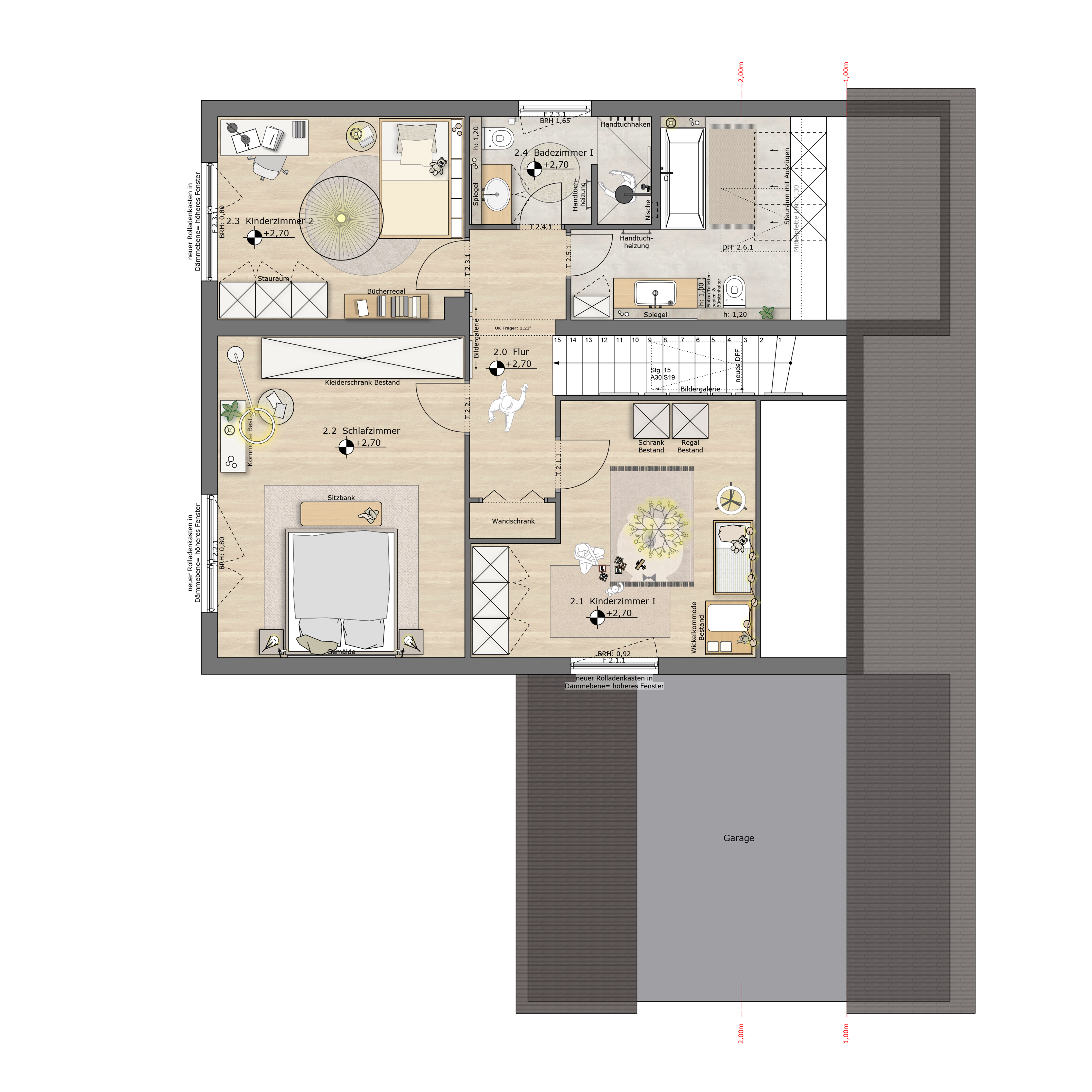 Grundriss – Finalkonzept