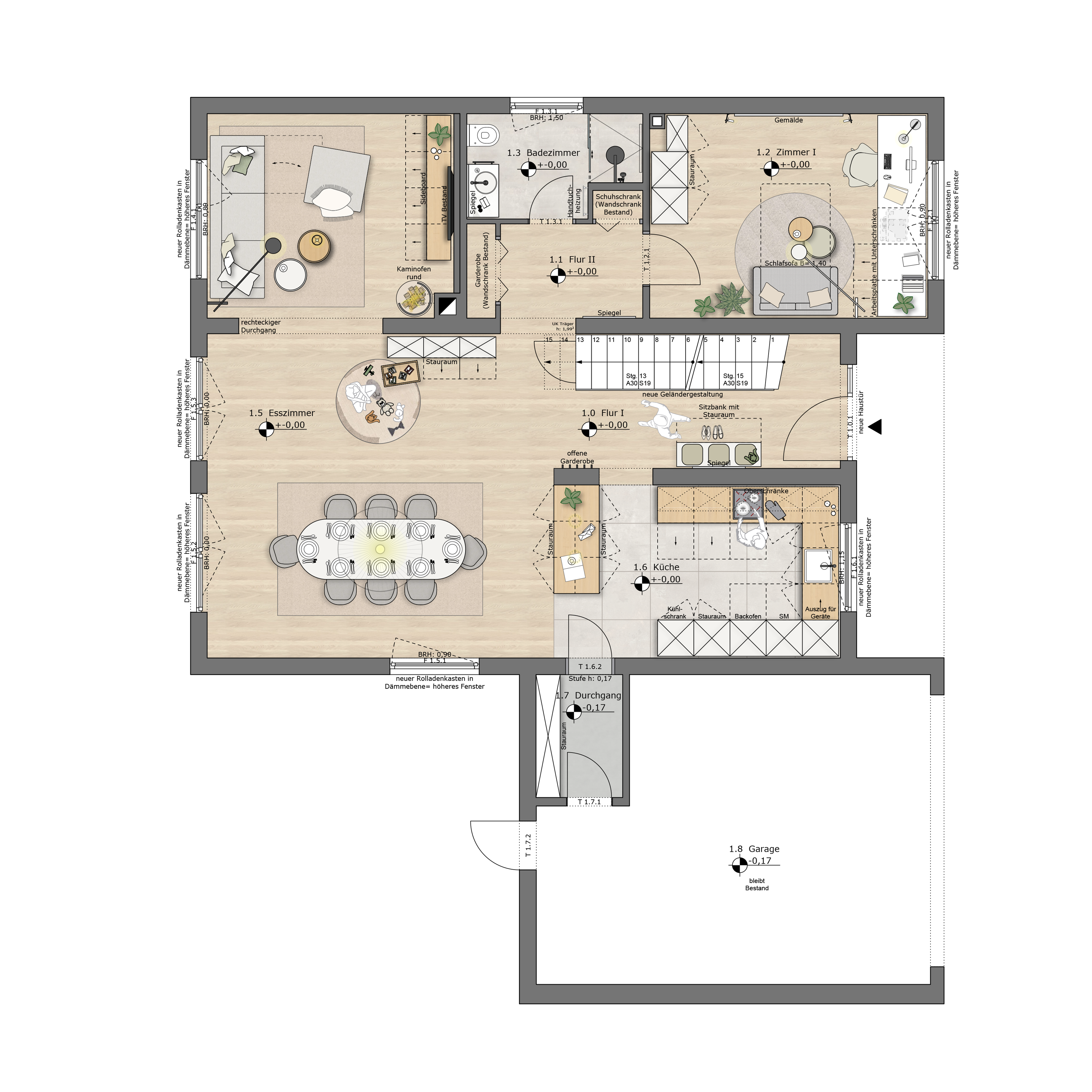 Grundriss – Konzept 2